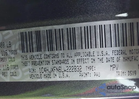 2020 Jeep Wrangler Unlimited Rubicon 4X4 from USA, damaged, VIN 1C4HJXFN6LW222832